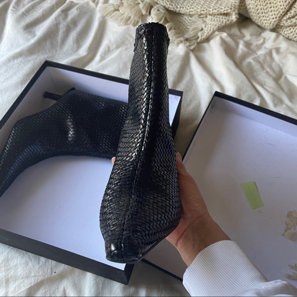 MIISTA
Shelly woven leather ankle boots - Picture 3 of 10